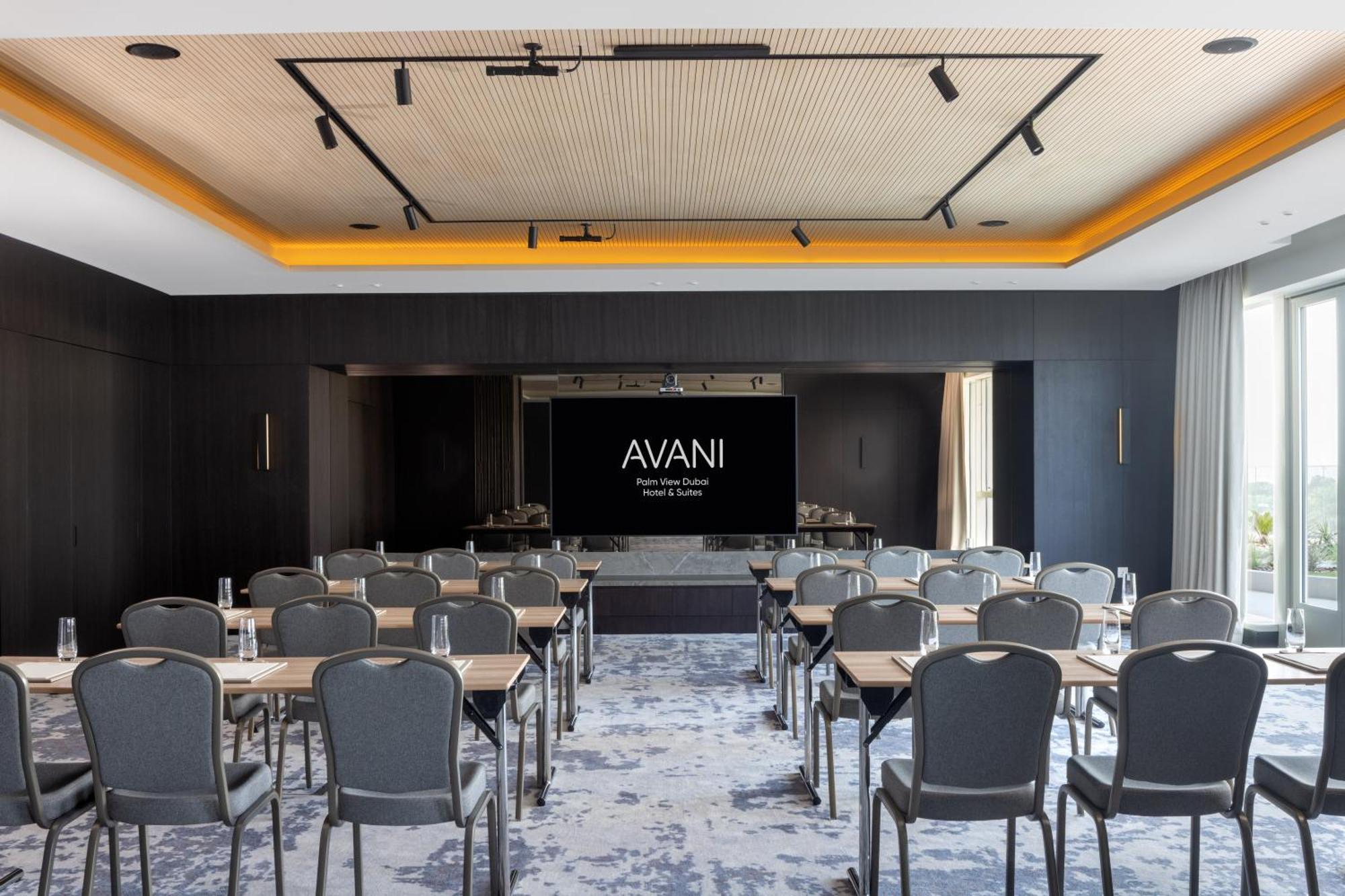 Avani Plus Palm View Dubai Hotel & Suites Exterior photo Meeting room