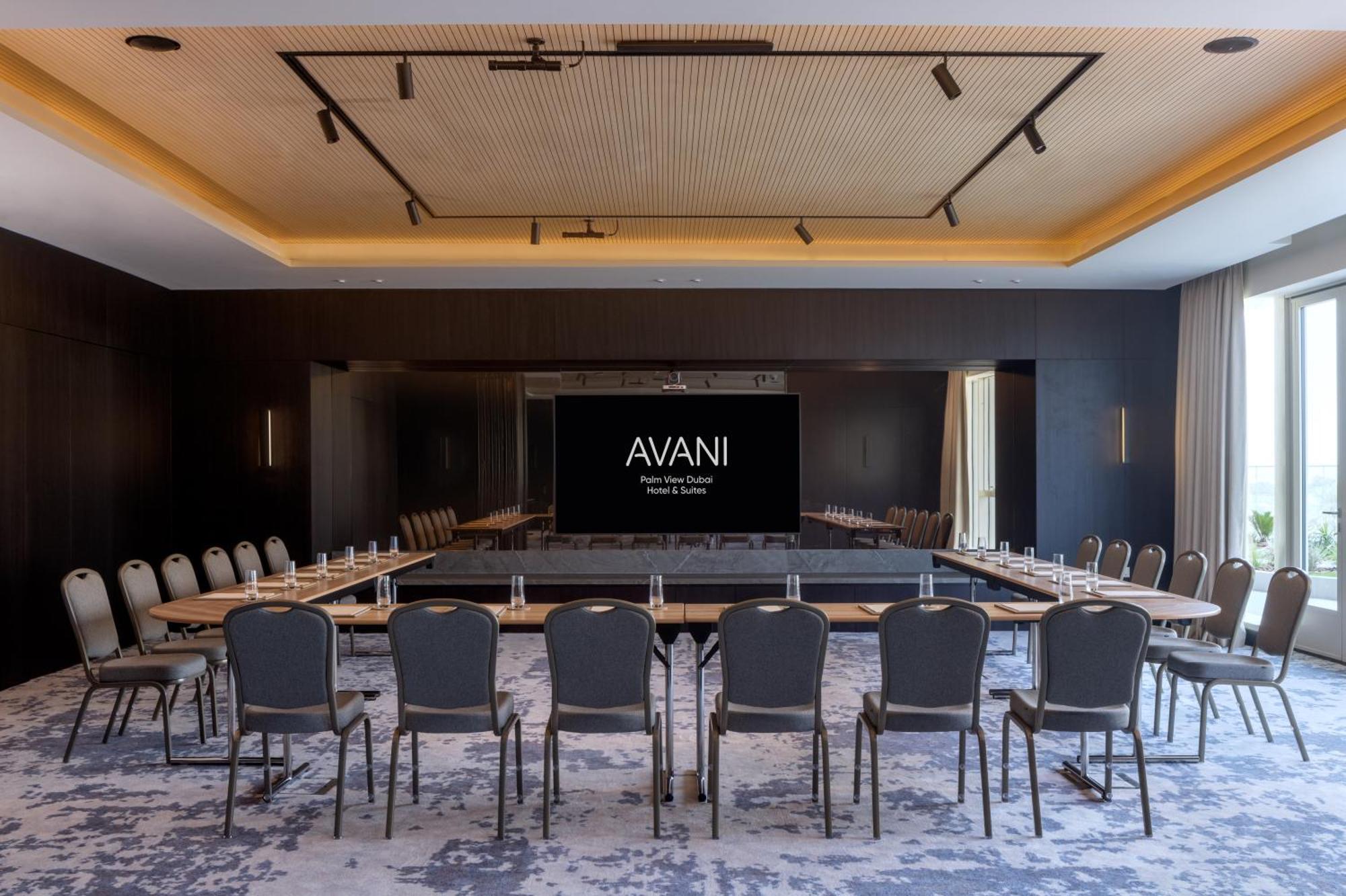 Avani Plus Palm View Dubai Hotel & Suites Exterior photo Meeting room